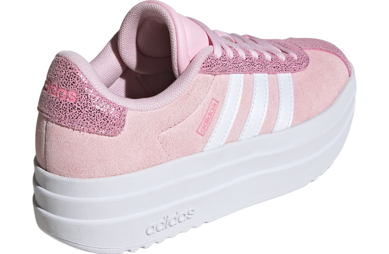 Adidas Vl Court Bold Gs Clear Pink / Cloud White
