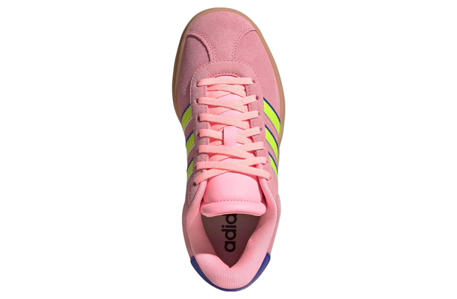 Adidas VL Court Bold GS Pink Spark / Lucid Lemon