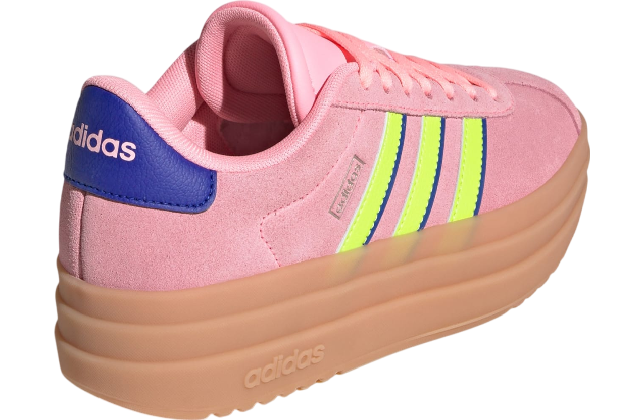 Adidas VL Court Bold GS Pink Spark / Lucid Lemon