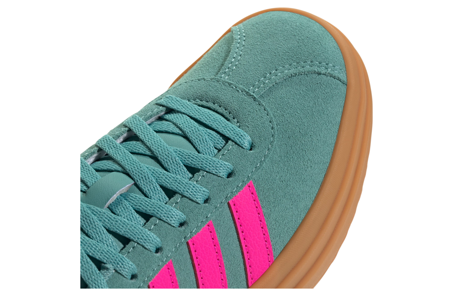 Adidas VL Court Bold GS Powder Teal / Shock Pink
