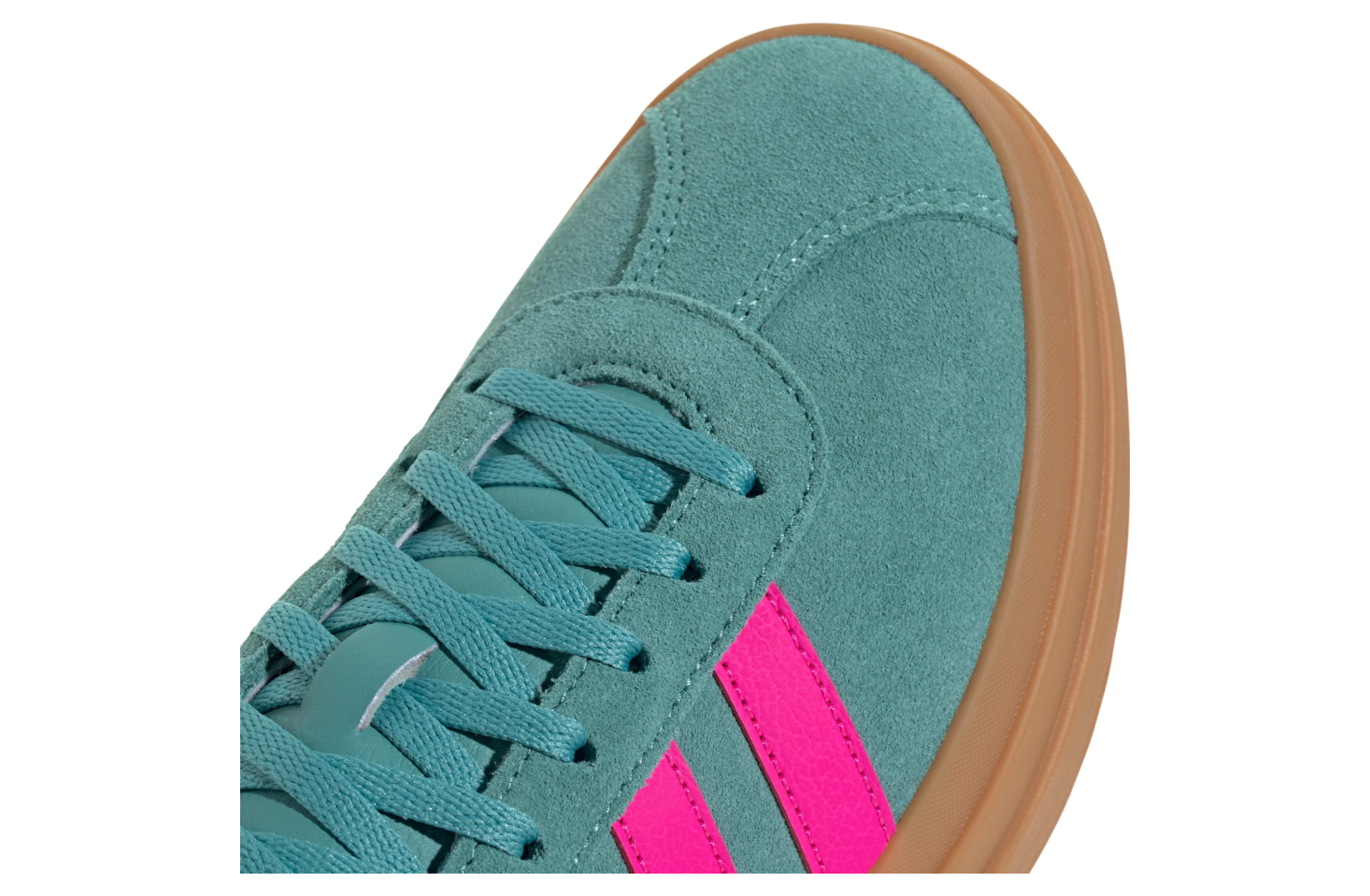 Adidas VL Court Bold WMNS Powder Teal / Shock Pink