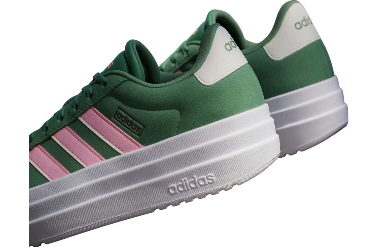 Adidas VL Court Bold WMNS Preloved Green / Pink Spark