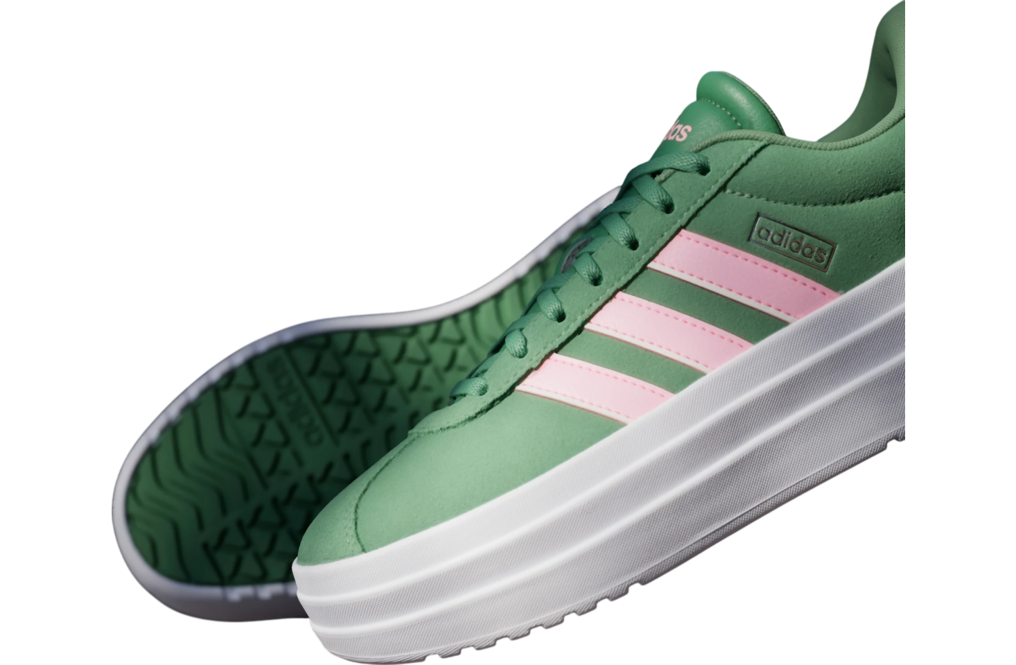 Adidas VL Court Bold WMNS Preloved Green / Pink Spark