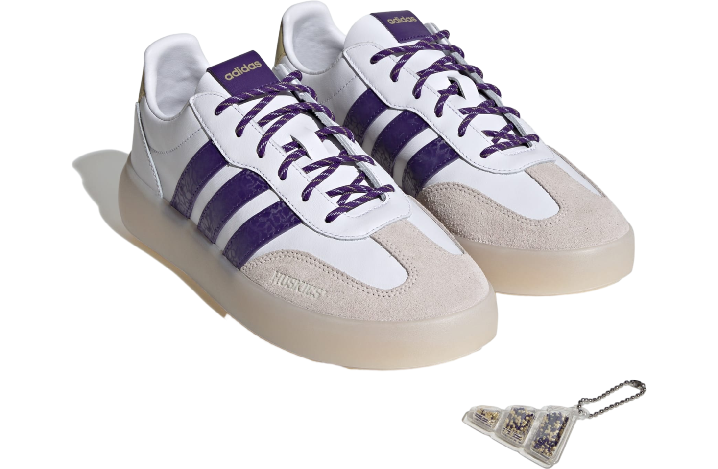 Adidas Washington Huskies Barreda Decode Cloud White / Team College Purple