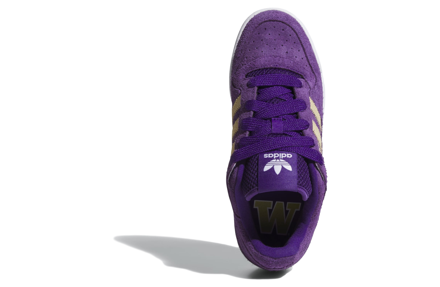 Adidas Washington Huskies Forum Low CL Team College Purple / Cloud White