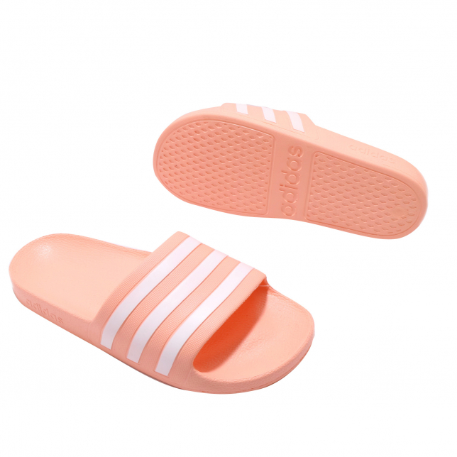 adidas WMNS Adilette Aqua Glow Pink Cloud White