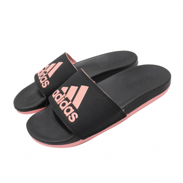 adidas WMNS Adilette Comfort Core Black Glory Pink - Apr 2020 - EG1866