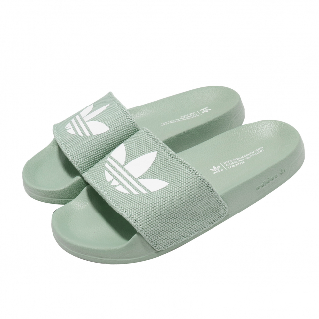 adidas WMNS Adilette Lite Hazard Green Footwear White FX5927