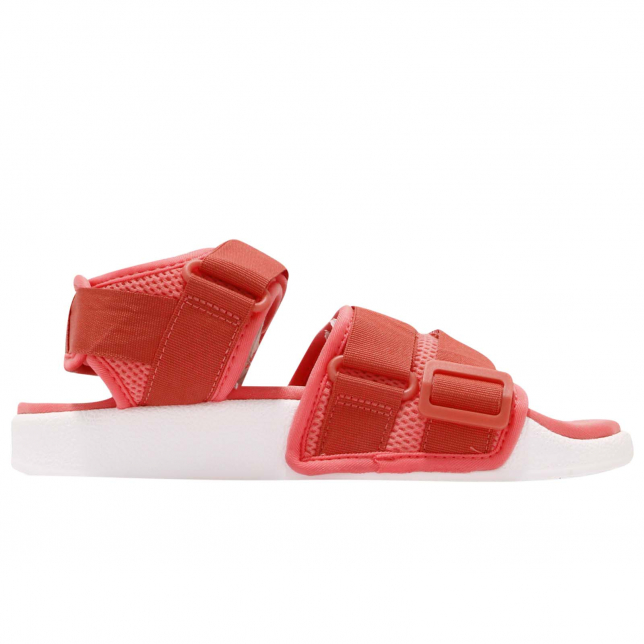 adidas adilette 2.0 sandals in red