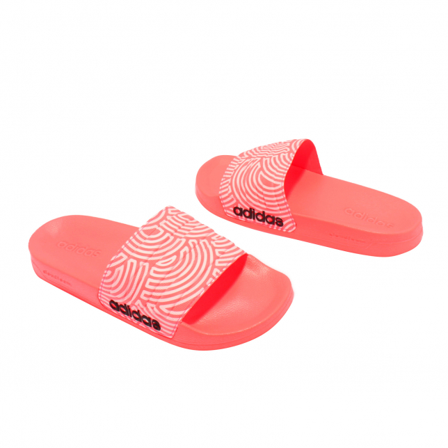 adidas WMNS Adilette Shower Signal Pink Core Black