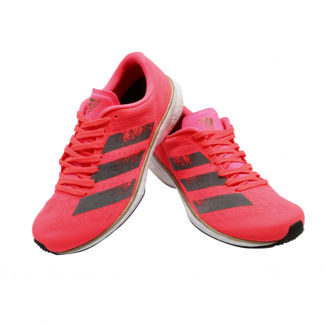 adidas WMNS Adizero Adios 5 Signal Pink Core Black EG4669