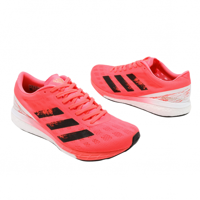 adidas WMNS Adizero Boston 9 Signal Pink Core Black EG4675