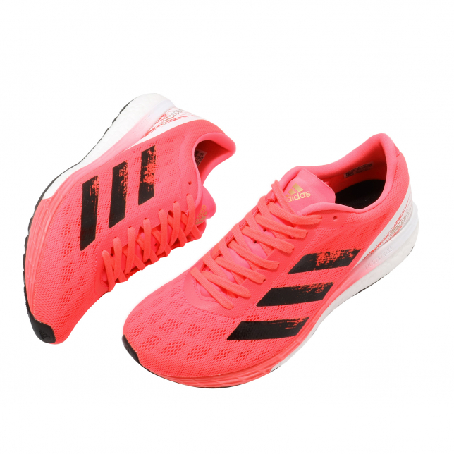 adidas WMNS Adizero Boston 9 Signal Pink Core Black EG4675