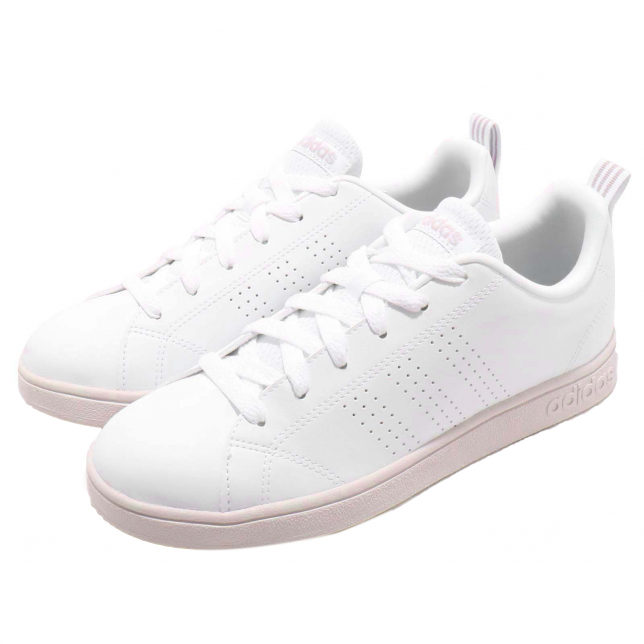 adidas WMNS Advantage Clean Footwear White Ice Purple - Sep 2018 - B42186