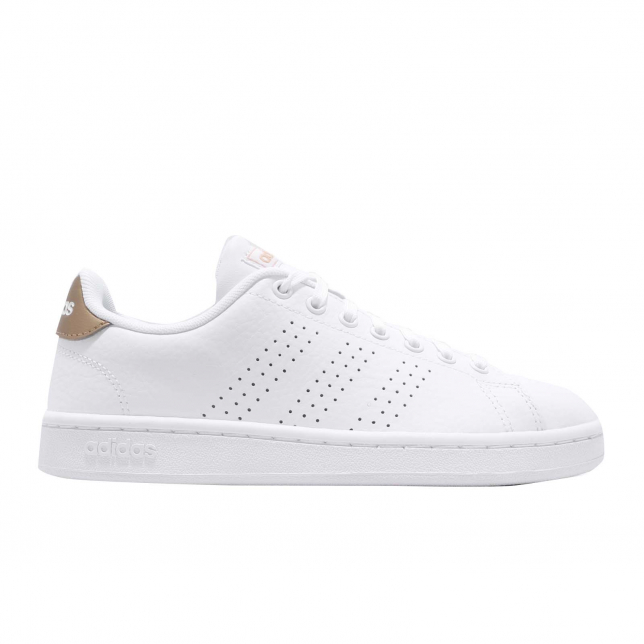 adidas WMNS Advantage Footwear White Copper Metallic