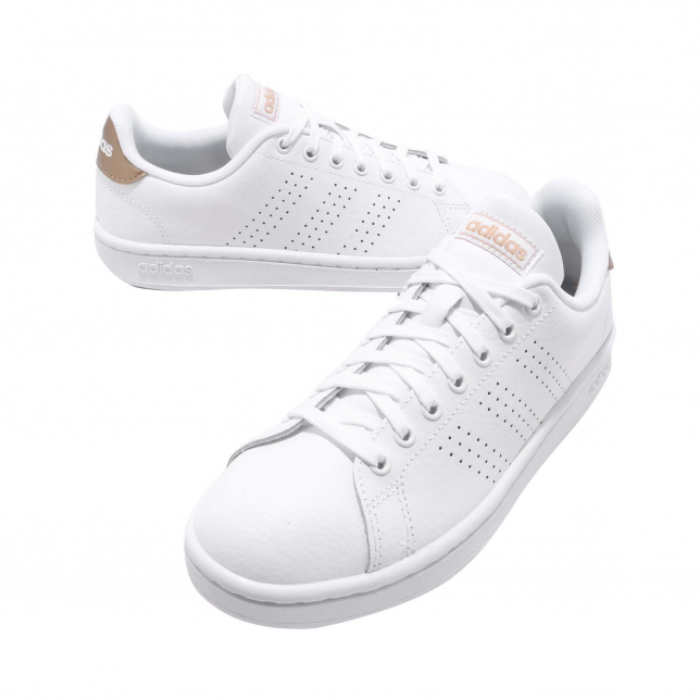 adidas WMNS Advantage Footwear White Copper Metallic