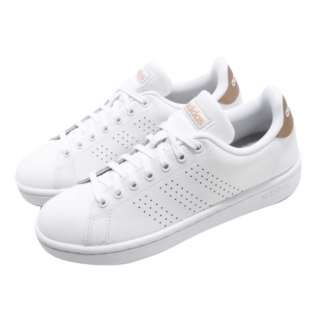 adidas WMNS Advantage Footwear White Copper Metallic