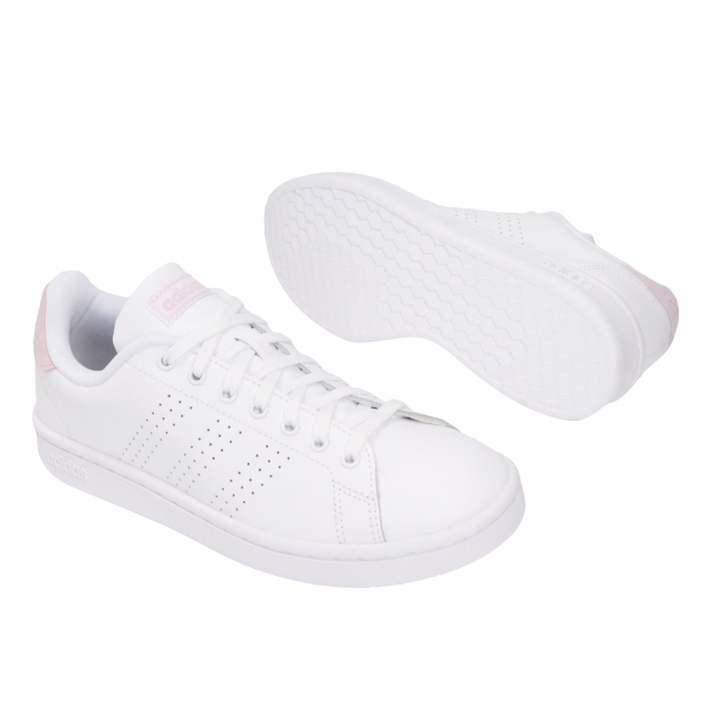 adidas WMNS Advantage White Pink F36481 - KicksOnFire.com