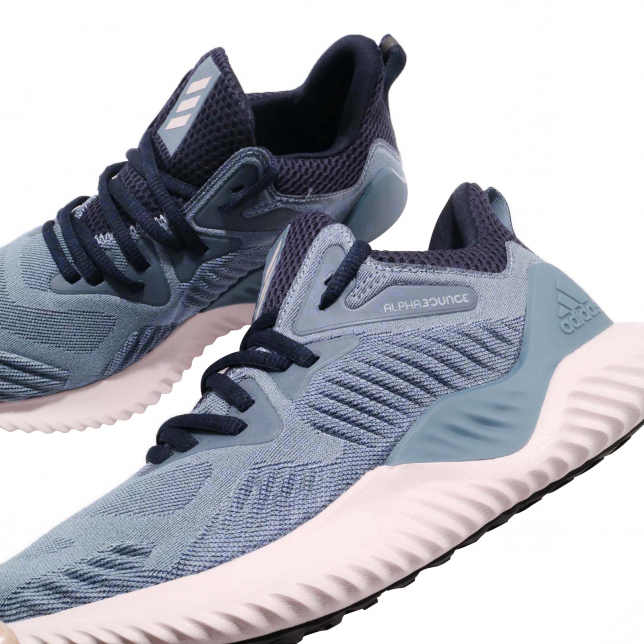 adidas WMNS Alphabounce Beyond Raw Grey Orchid Tint Nov 2018 CG5580 KicksOnFire