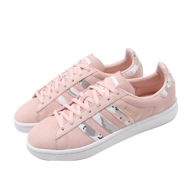 oscuro combustible Correo adidas WMNS Campus Ice Pink Clear Brown B37940 - KicksOnFire.com