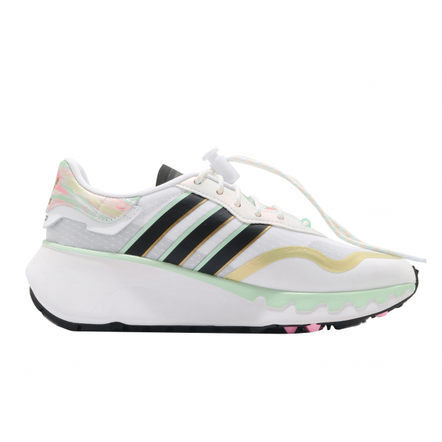adidas WMNS Choigo Cloud White Core Black Frozen Green