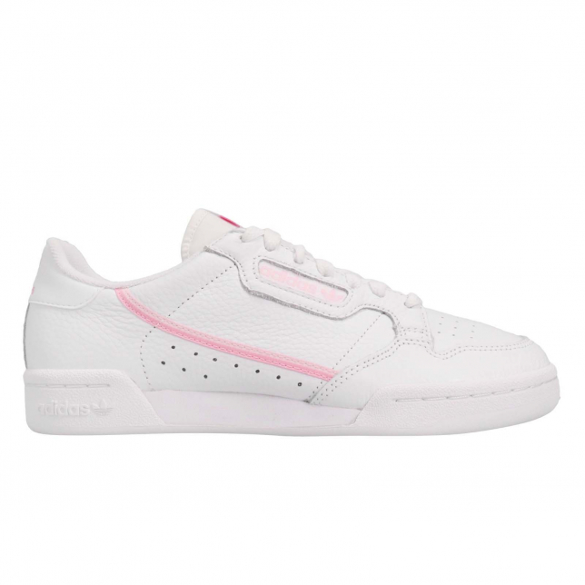 adidas WMNS Continental 80 Footwear White True Pink G27722 ...