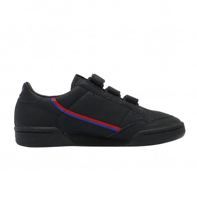 adidas WMNS Continental 80 Strap Core Black Collegiate Royal