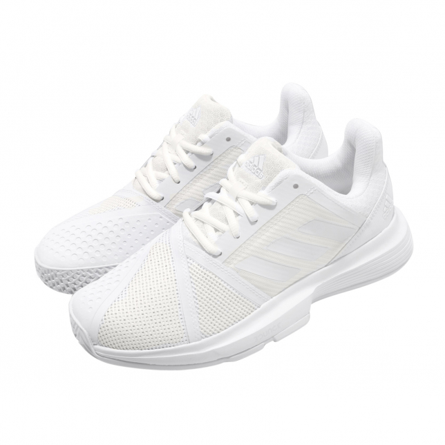adidas WMNS CourtJam Bounce Cloud White Matte Silver