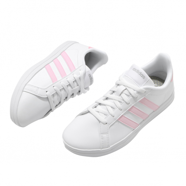 adidas WMNS Courtpoint Cloud White Clear Pink