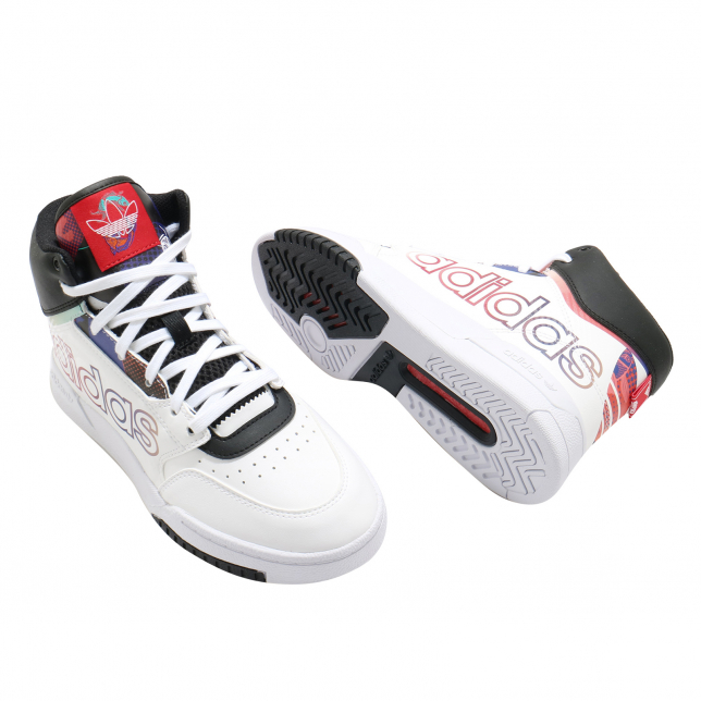 adidas WMNS Drop Step XL Footwear White Core Black Scarlet Q47202