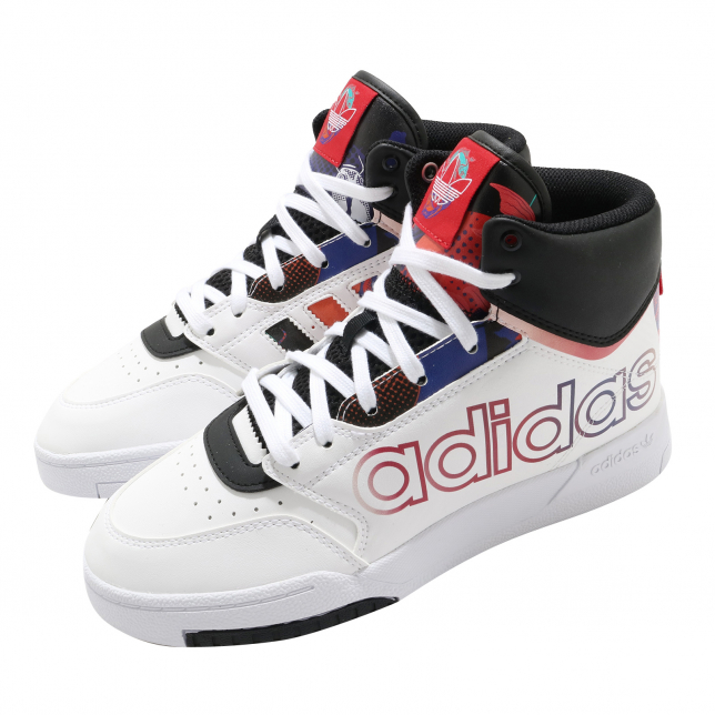 adidas WMNS Drop Step XL Footwear White Core Black Scarlet Q47202