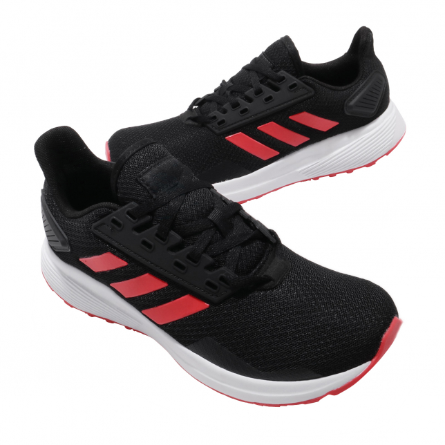 adidas WMNS Duramo 9 Core Black Shock Red Cloud White EE8187