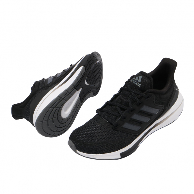 adidas WMNS EQ21 Run Core Black Grey Five - Jun 2021 - H00544