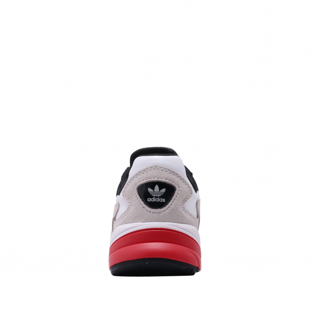 adidas WMNS Falcon Core Black Footwear White Hi Res Red