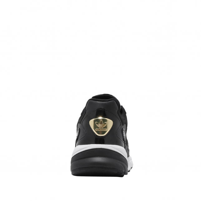 adidas WMNS Falcon Core Black Gold Metallic Footwear White EF4988