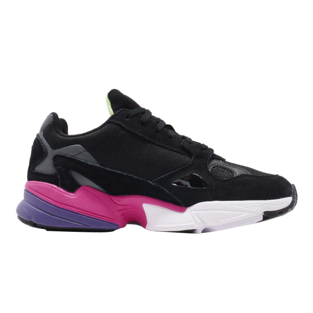 adidas WMNS Falcon Core Black Shock Pink