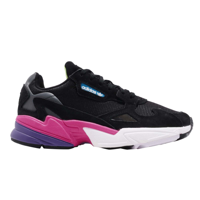 adidas WMNS Falcon Core Black Shock Pink CG6219