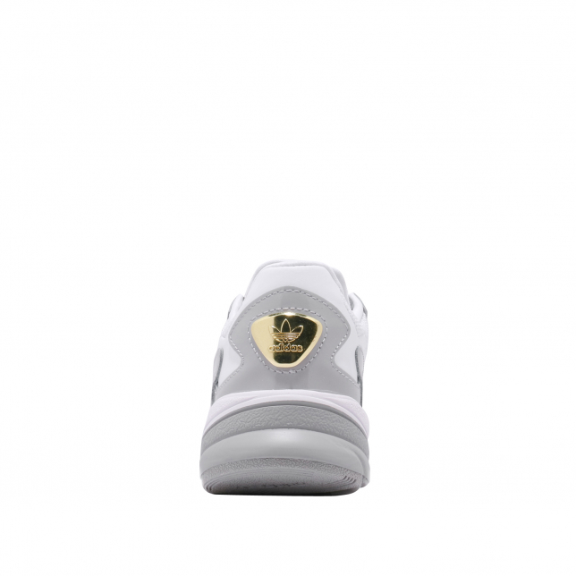 adidas WMNS Falcon Footwear White Gold Metallic Grey Two - May 2020 - FV5091