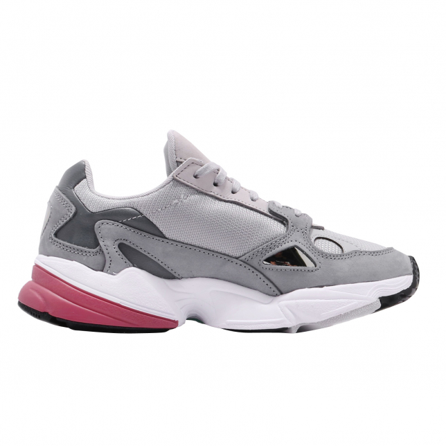 adidas WMNS Falcon Grey Two Trace Maroon - May 2019 - D96698