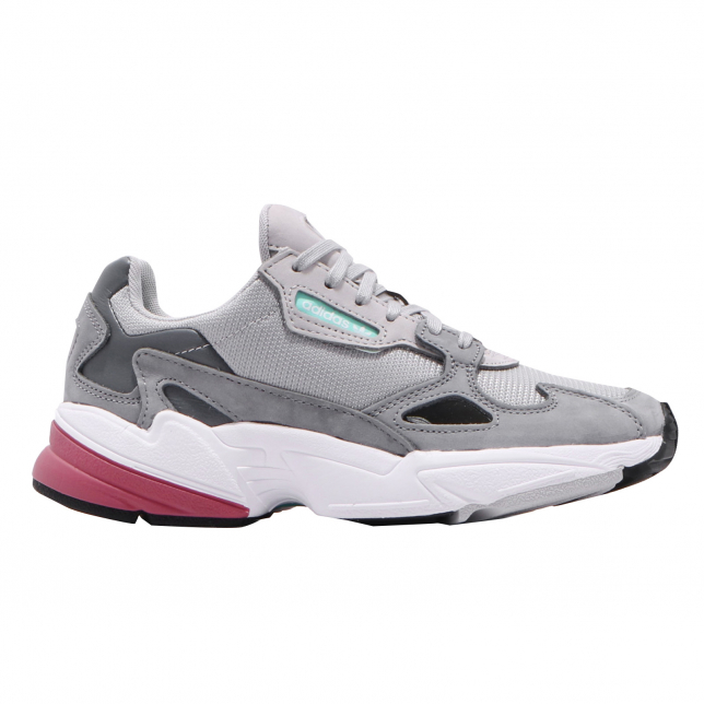 adidas WMNS Falcon Grey Two Trace Maroon - May 2019 - D96698