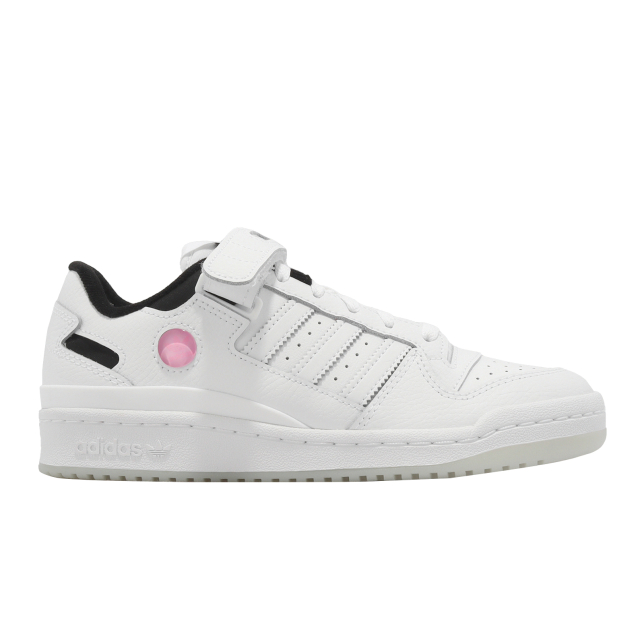 adidas WMNS Forum Low Footwear White Black Pink HQ1932