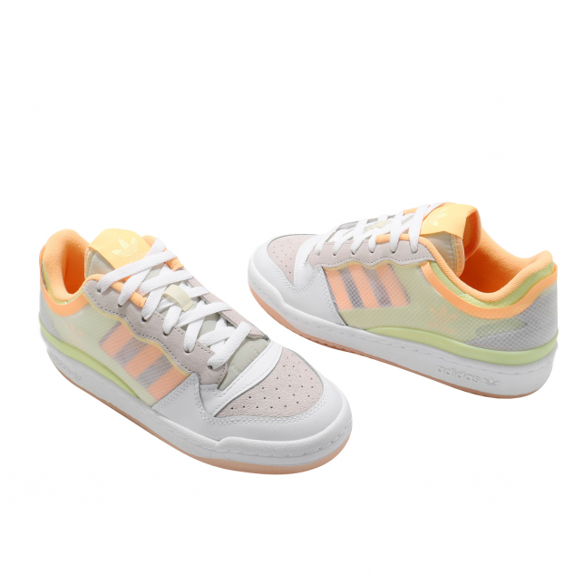 adidas WMNS Forum Low TT Footwear White Yellow Tint