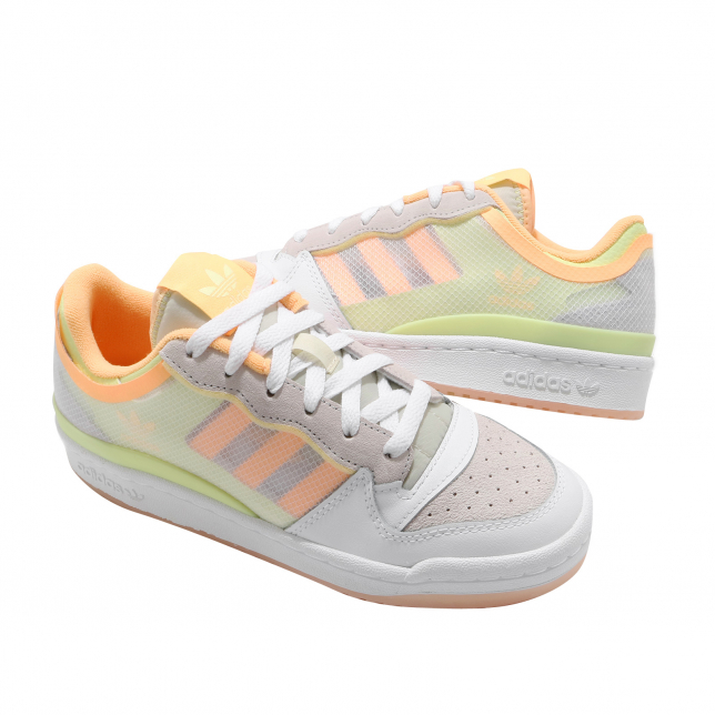 adidas WMNS Forum Low TT Footwear White Yellow Tint