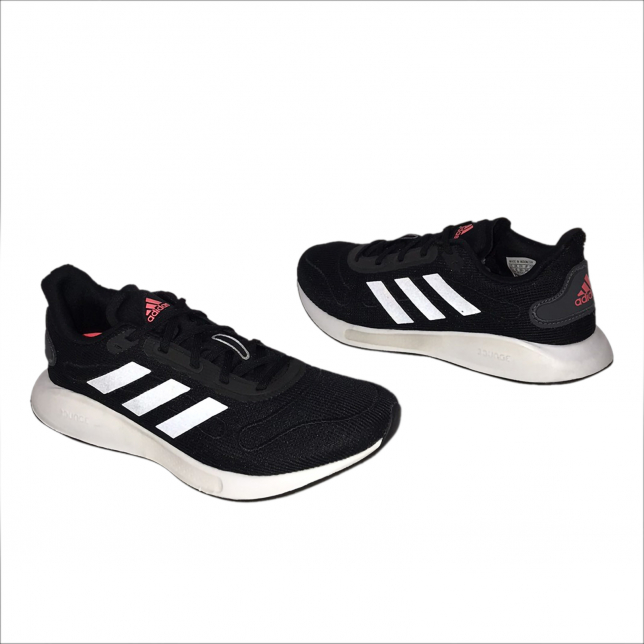 adidas WMNS Galaxar Run Core Black Grey Five Signal Pink FV4733