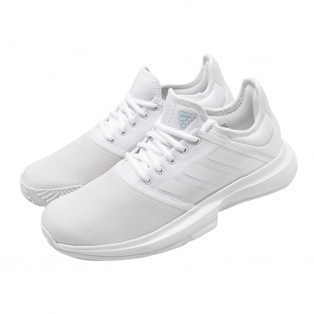 adidas WMNS GameCourt Cloud White Blue Tint