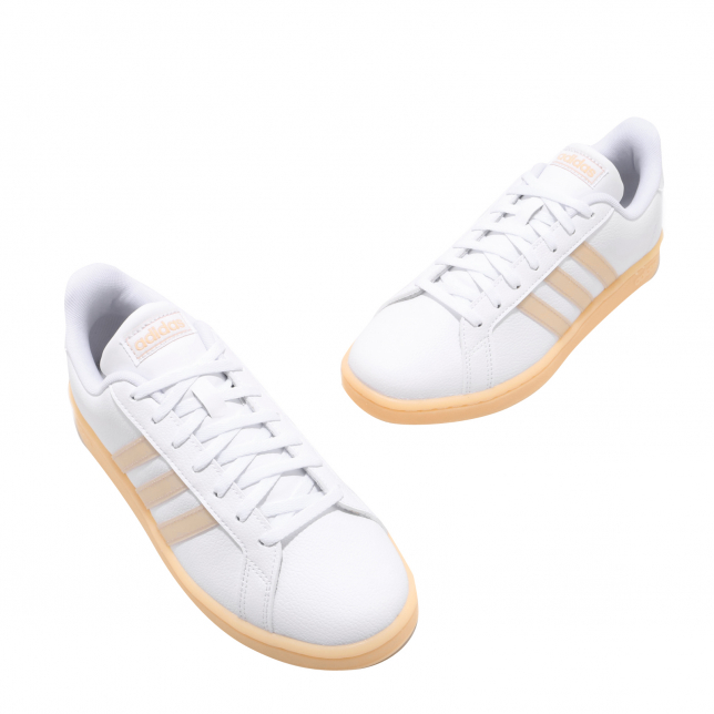 adidas WMNS Grand Court White Orange