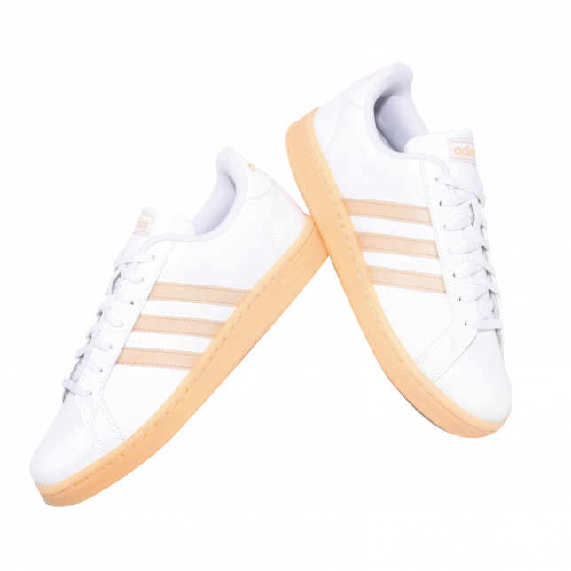 adidas WMNS Grand Court White Orange