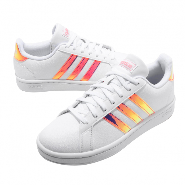 adidas WMNS Grand Court White Pink