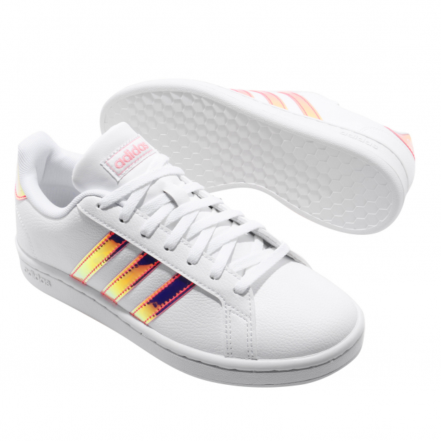 adidas WMNS Grand Court White Pink