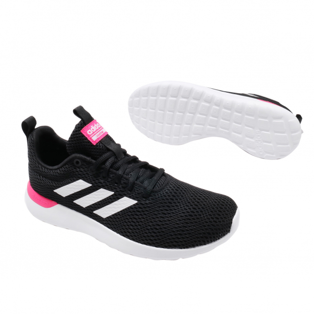 adidas WMNS Lite Racer CLN Core Black Shock Pink - May 2019 - F34586